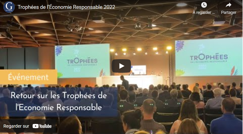 Retour sur l’édition 2022 des Trophées de l’Économie Responsable en 3 min