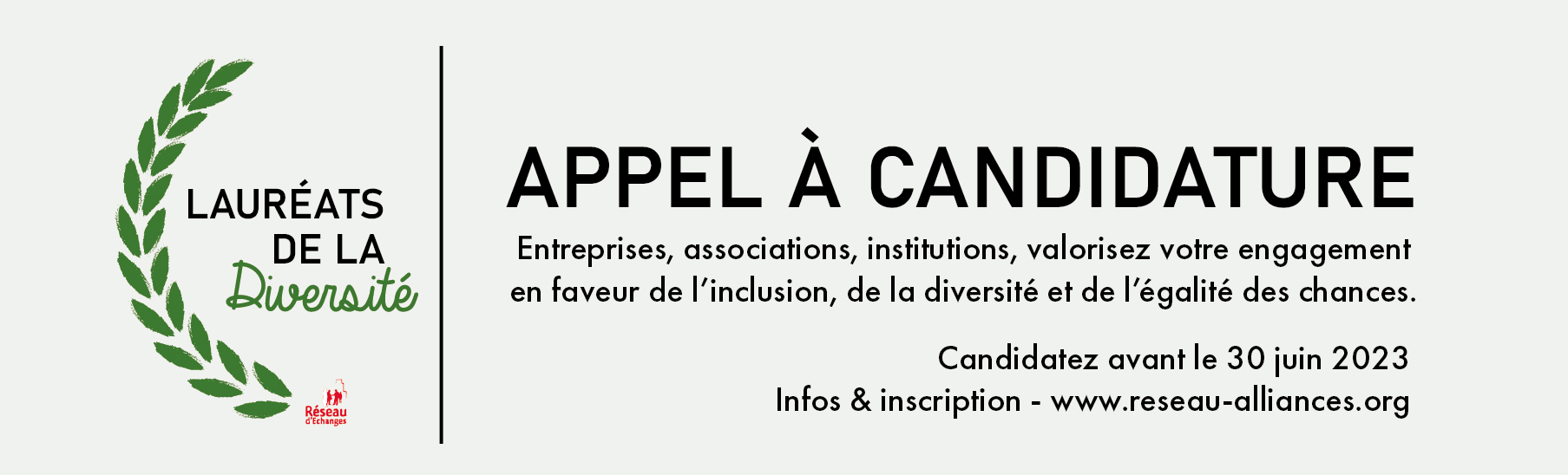 Candidatez aux Lauréats de la Diversité