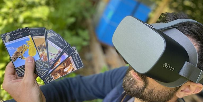 Expérience réalité virtuelle : venez comprendre les enjeux RSE avec le regard des abeilles