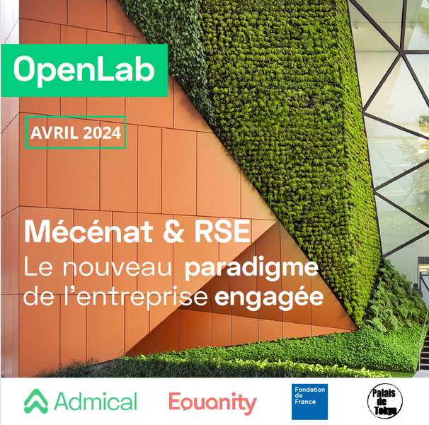 OpenLab Mécénat & RSE - Le nouveau paradigme de l’entreprise engagée
