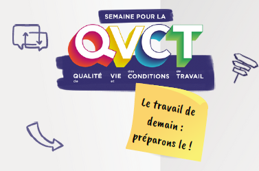 Logo semaine de la QVCT
