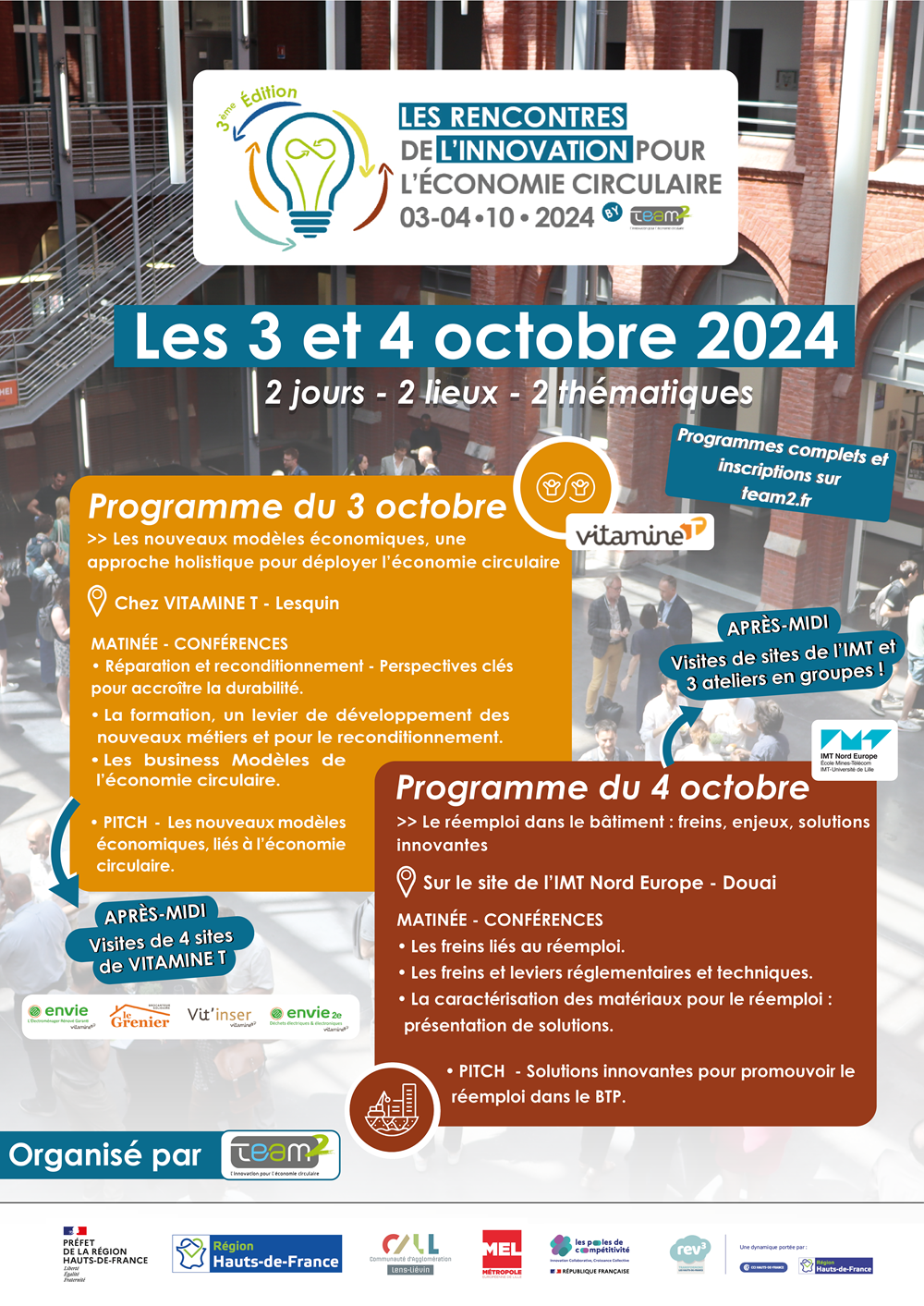 Flyer de l'évènement