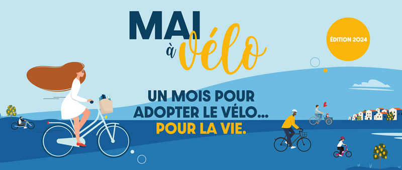 Mai à Vélo 2024 - Un mois pour adopter le vélo