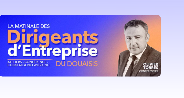 La Matinale des Dirigeants d’entreprise du Douaisis