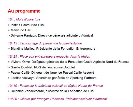 programme Mécène